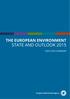 STATE AND OUTLOOK 2015