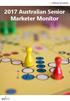 2017 Australian Senior Marketer Monitor