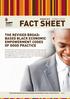 FACT SHEET THE REVISED BROAD- BASED BLACK ECONOMIC EMPOWERMENT CODES OF GOOD PRACTICE. FACT SHEET. March March 2015.