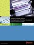 Thermo Scientific Pierce Electrophoresis Technical Handbook. Featuring Thermo Scientific GelCode Staining Kits. Version 2