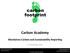 Carbon Academy Mandatory Carbon and Sustainability Repor9ng Carbon Footprint Ltd