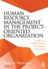 Human Resource Management in the Project-Oriented Organization