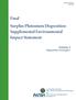 Final Surplus Plutonium Disposition Supplemental Environmental Impact Statement