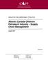 Atlantic Canada Offshore Petroleum Industry - Supply Chain Management