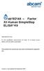 ab Factor XII Human SimpleStep ELISA Kit