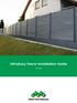 UltraEasy Fence Installation Guide. v