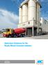 Admixture Solutions for the Ready-Mixed Concrete Industry