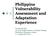 Philippine Vulnerability Assessment and Adaptation Experience