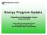 Energy Program Update