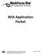 WIA Application Packet