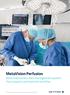 MetaVision Perfusion. Advanced patient data management system that supports perfusionist workflow