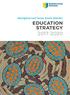 Aboriginal and Torres Strait Islander EDUCATION STRATEGY