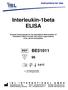 Interleukin-1beta ELISA
