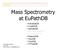 Mass Spectrometry at EuPathDB