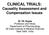 CLINICAL TRIALS: Causality Assessment and Compensation Issues