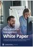 White Paper. The Stakeholder Management