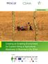 TRAINING MANUAL. Creating an Enabling Environment for Custom Hiring of Agricultural Machinery in Myanmar s Dry Zone. Funded by