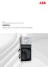 ABB MEASUREMENT & ANALYTICS DATA SHEET. AAM631 Aztec 600 ISE ammonia analyzer
