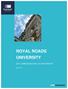 ROYAL ROADS UNIVERSITY 2017 CARBON NEUTRAL ACTION REPORT