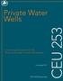 Private Water Wells CEU 253. Continuing Education from the American Society of Plumbing Engineers. November ASPE.