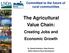 The Agricultural Value Chain: