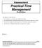 Practical Time Management First Edition