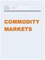 GLOBAL ECONOMIC PROSPECTS June 2013 COMMODITY MARKETS