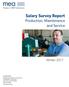 Salary Survey Report Production, Maintenance and Service
