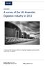 A survey of the UK Anaerobic Digestion industry in 2013