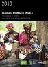 Global Hunger Index. The Challenge of Hunger: Focus on the Crisis of Child Undernutrition