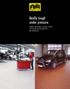 Really tough under pressure CERAMIC INDUSTRIAL FLOORING SYSTEMS FOR THE AUTOMOTIVE INDUSTRY AND WORKSHOPS