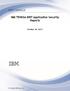 IBM TRIRIGA BIRT Application Security Reports October 30, 2013