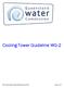 Cooling Tower Guideline WG-2
