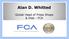 Alan D. Whitted. Global Head of Press Shops & Dies - FCA