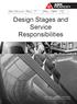 Design Stages and Service Responsibilities