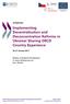 Implementing Decentralisation and Deconcentration Reforms in Ukraine: Sharing OECD Country Experience