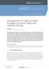 Management of irrigation water storages: carryover rights and capacity sharing