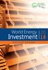 World Energy. Investment 20 EXECUTIVE SUMMARY