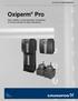 GRUNDFOS DATA BOOKLET. Oxiperm Pro. Safe, reliable, on-site generation and dosing of chlorine dioxide for water disinfection