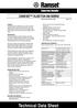 Technical Data Sheet. CHEMSET INJECTION 800 SERIES Date of Issue: February 4, 2002 Page 1 of 6