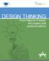 DESIGN THINKING. From Need to Product: the project path (editorial edition)