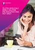 TELSTRA WHOLESALE MOBILE SOLUTION PRE-PAID & POST-PAID FACT SHEET