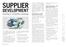SUPPLIER DEVELOPMENT NEWSLETTER. investing in competitive advantage