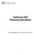 California ISO Planning Standards