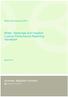 Water Services Act Water, Sewerage and Irrigation Licence Performance Reporting Handbook