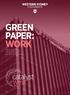 GREEN PAPER: WORK. Professor Simon Barrie Professor Kathryn Holmes Professor Phillip O Neill Associate Professor Meg Smith