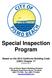 Special Inspection Program