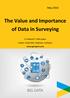 The Value and Importance of Data in Surveying