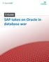 SAP takes on Oracle in database war