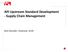 API Upstream Standard Development - Supply Chain Management. Rick Faircloth Chairman SC20
